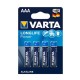 4 x AAA Varta alkaline-batterier - LongLife Power - 4903