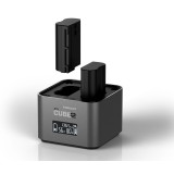 Hähnel ProCube2 - Professionel dobbelt oplader til Nikon DSLR-batterier