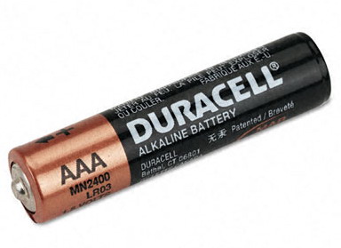 4 stk AAA Duracell Alkaline batterier batteries-online.dk