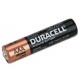 4 stk AAA Duracell Alkaline batterier