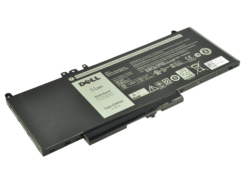 Billede af Laptop batteri F5WW5 til bl.a. Dell Latitude E5550 - 6880mAh - Original Dell