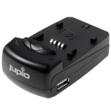 Jupio enkelt oplader til kamera- og videokamerabatterier