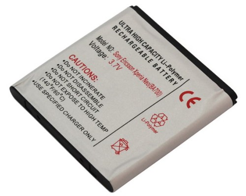 årsag pludselig morfin Batteri til Sony Ericsson Xperia neo, Xperia pro, Xperia ray (BA700) hos  batteries-online.dk