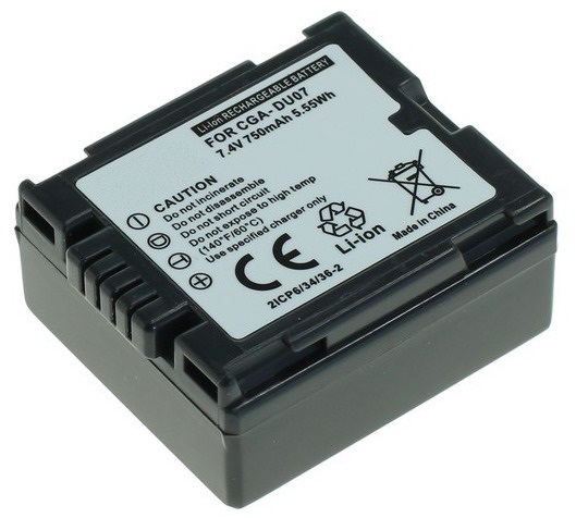 Kamera batteri CGA DU / CGR DU til Panasonic video kamera hos